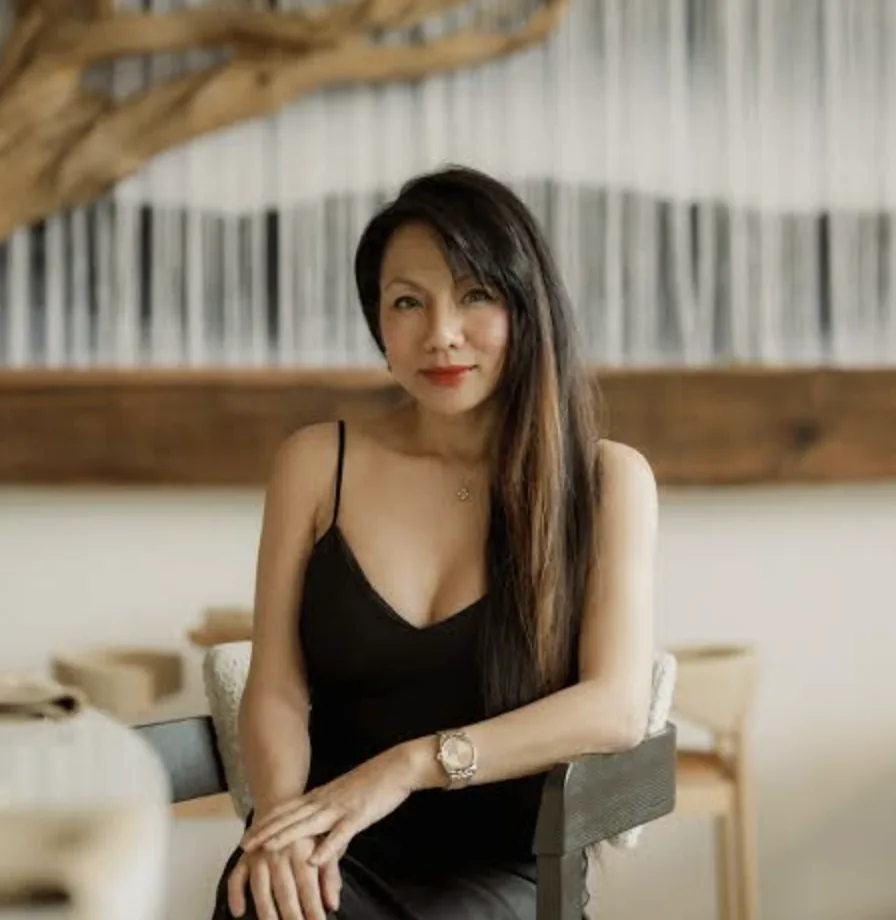 headshot of owner Christine N. CEO of Kinjo Room
